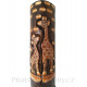 Luxusní Etno Maska 27 Žirafa / Dřevo 1m