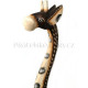 Žirafa 2 Socha / Dřevo 50 cm
