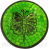 Mísa Talíř Terracota - Motýl skleněná Mozaika / Z256