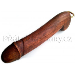 Originální Otvírák XXL Penis 35 cm / Dřevo