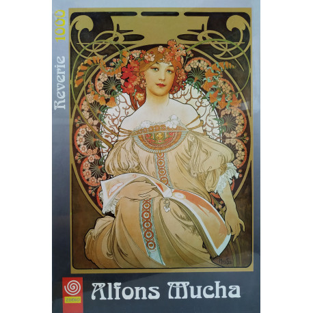 Puzzle Alphons Mucha Riverie Snění 1000 dílků