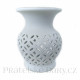 Aromalampa Váza Květ Bílá / Keramika 10 cm