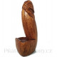 Penis soška popelník / dřevo 15 cm