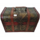Truhla Box XL1 Orient 30 cm Dřevo / Kůže 