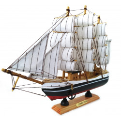 Loď Plachetnice dřevěný Model Confection 4 / 30cm