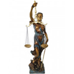 Socha Spravedlnost Justice Temida XL 70 cm