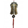Zvonek pro Štěstí Buddha bronz velký 9/35 cm