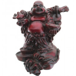 Buddha soška Bohatství Vak Feng Shui / 9 cm