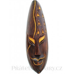Etno Maska 17 Šaman / Dřevo 30 cm