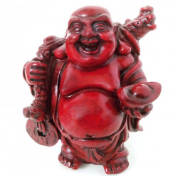 Buddha soška Hotei 11 Bohatství 9 cm