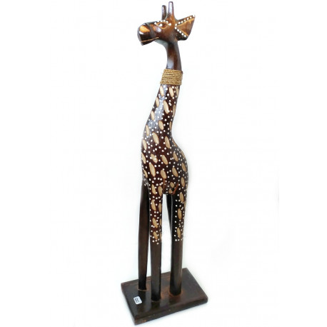 Žirafa 14 soška / Dřevo 40 cm