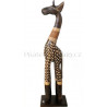Žirafa 15 soška / Dřevo 40 cm