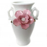 Váza vázička květ 2 / porcelán 15 cm