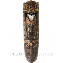 Etno Maska 16 Šaman / Dřevo 50 cm