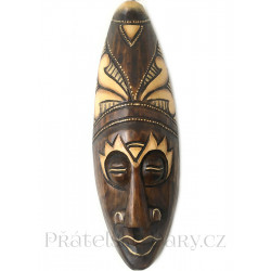 Etno Maska 26 Šaman / Dřevo 30 cm