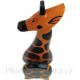 Žirafa - originální stojan na Mobil / dřevo 21cm