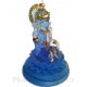 Orient Bohyně Lotos soška modrá zlatá